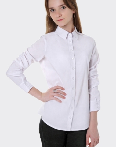 Классическая прямая блузка 